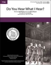 Do You Hear What I Hear? TTBB choral sheet music cover